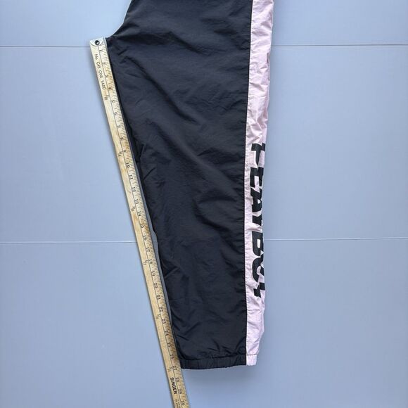 Playboy by PacSun Sweatpants Women Large Black Mesh Lining Track Pants Y2K 200s - Picture 10 of 15